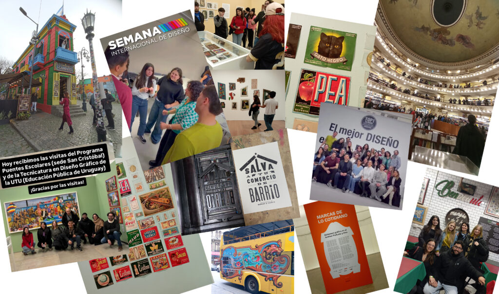 Estudiantes y docentes de Diseño Gráfico en la Semana Internacional del Diseño